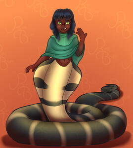 Naga Full Body Rendered Naga Full Body Rendered Monster was $80